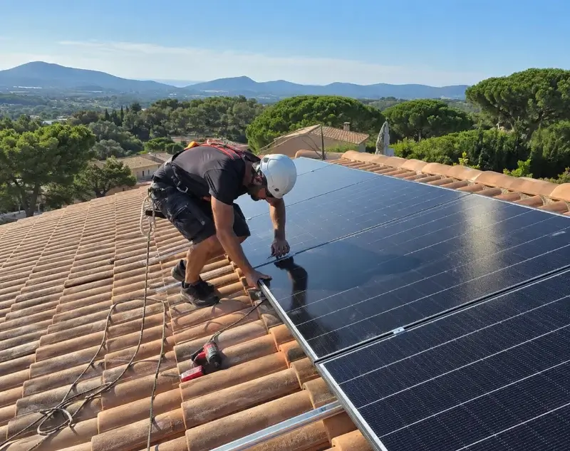Installateur panneaux solaires Corbonod — pose photovoltaïque sur toiture