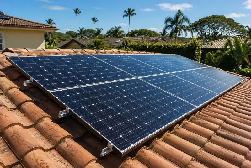 Installation de panneaux solaires à Corbonod